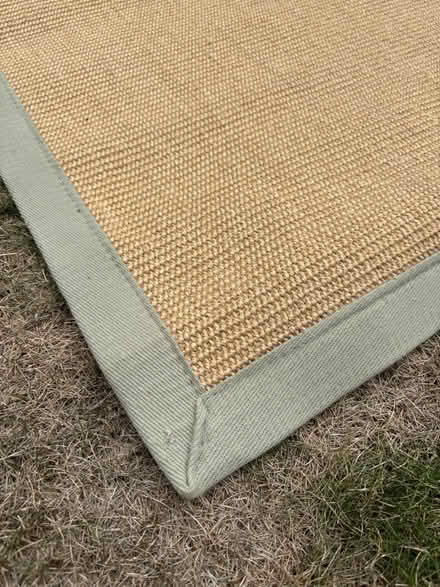 Photo of free Faded grey green sisal woven mat (Chichester PO19) #2