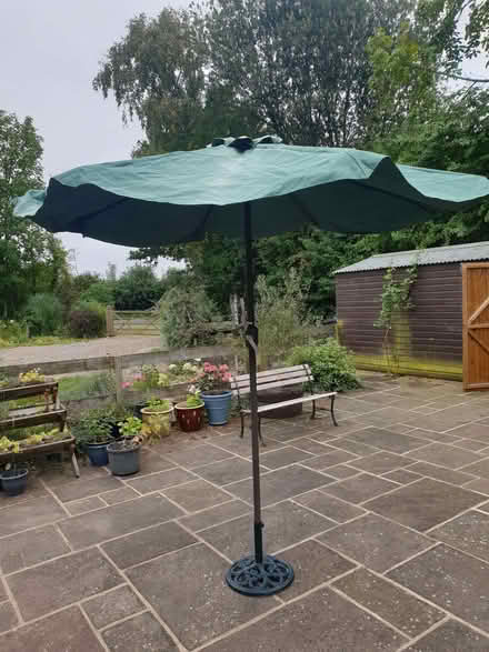 Photo of free Garden Parasol/Umberella (Clint Green NR20) #1