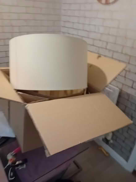 Photo of free brand new cream light shade (horsham RH12) #2