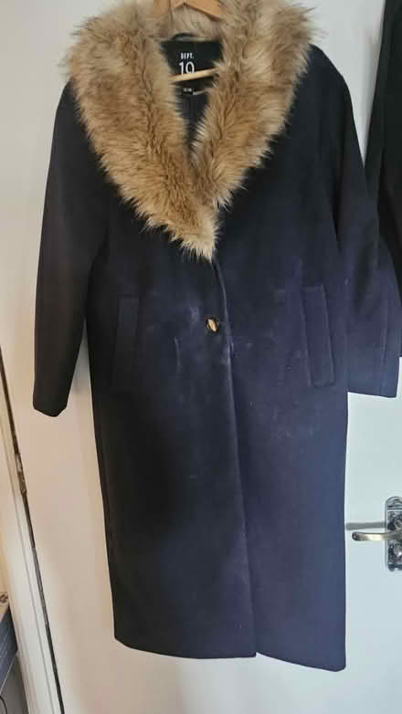 Photo of free Blue winter coat UK 14 (Purleyway croydon) #1