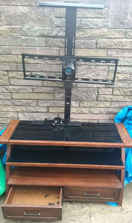 Photo of free Entertainment Unit with floating TV mechanism (Chadderton Fold OL9) #2
