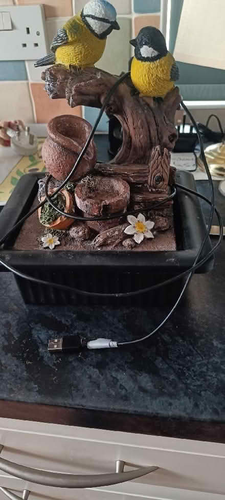 Photo of free Indoor Bird fountain needs repair (Woodside TF7) #1