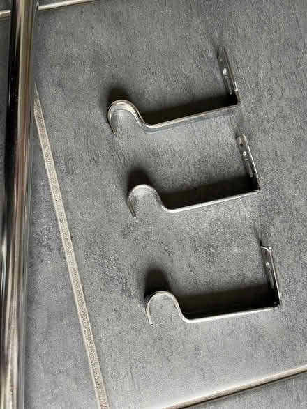 Photo of free Extendable Chrome Curtain Pole (Mossley - OL5) #3