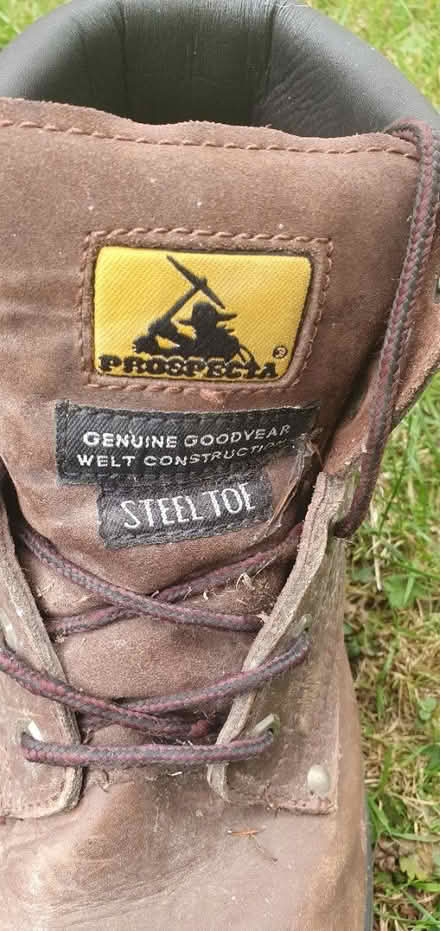 Photo of free Steel toe cap boots UK10 (Warden Hill) #2