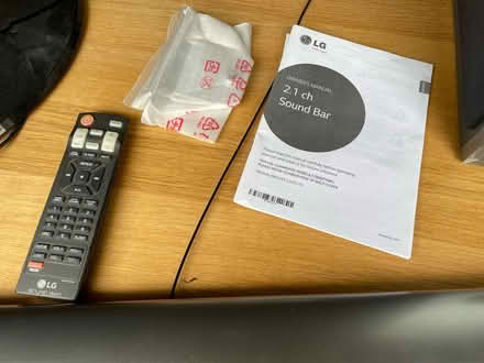 Photo of free LG sound bar and subwoofer (GL3, Brockworth) #3