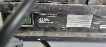 Photo of free Tile saw (Marsh LA1) #2