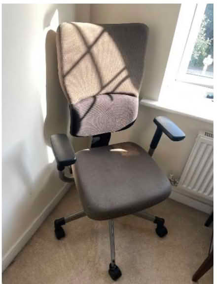 Photo of free Office chair Brown (Dunton green tn14 5GG) #1