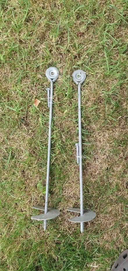 Photo of free Ground anchors x2 (Warden Hill) #1