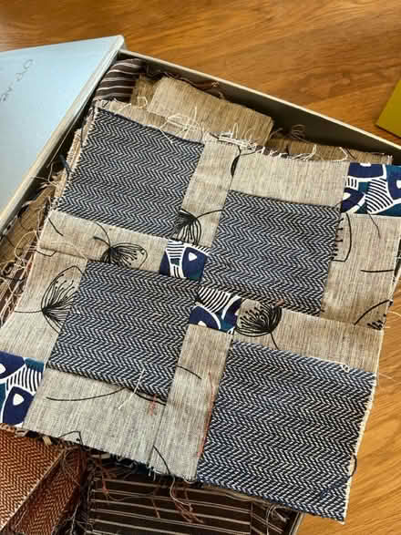 Photo of free Assorted fabric squares (Sands, High Wycombe) #3