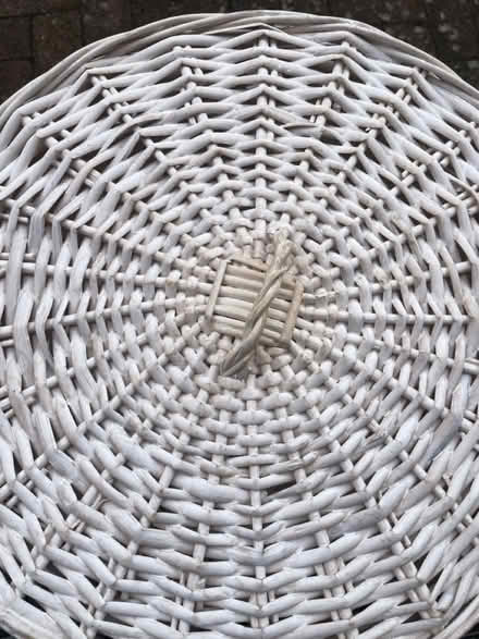 Photo of free White laundry basket (Dunton green tn14 5GG) #3