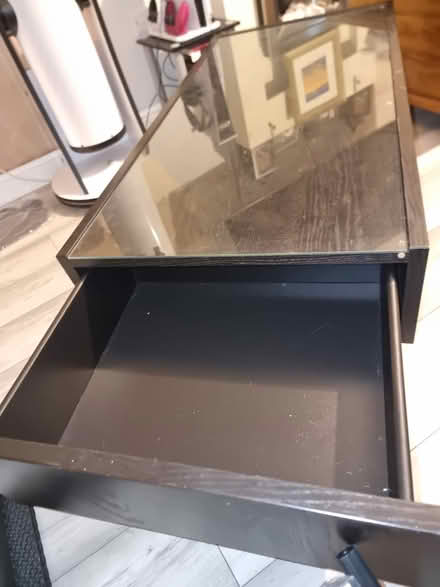 Photo of free Black glass top table (Greater Leys OX4) #2