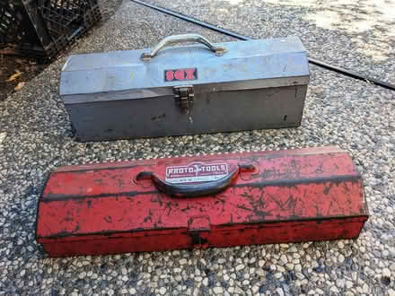 Photo of free two tool boxes (West San Jose) #1