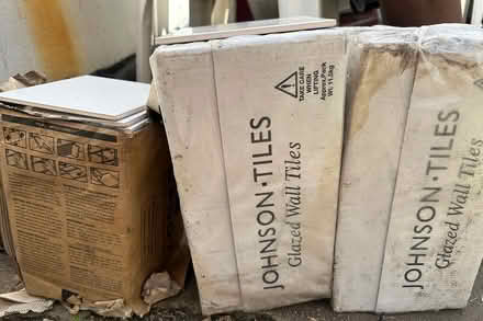 Photo of free Brand New White Glazed Wall Tiles (Alperton HA0) #1