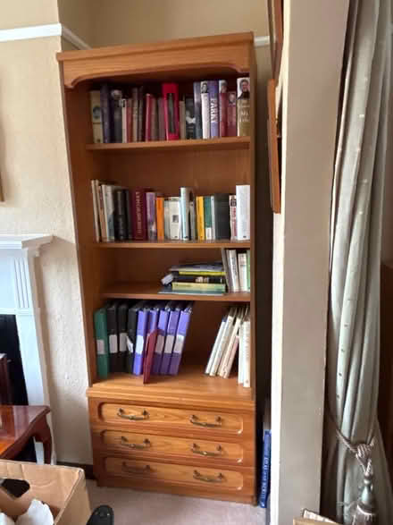 Photo of free Wooden wall unit (Longden Road, Shrewsbury) #1