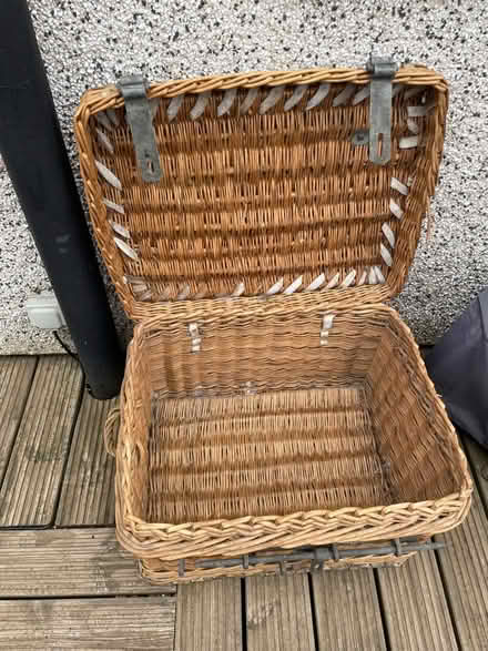 Photo of free Large Wicker Basket (Lamorbey DA15) #2