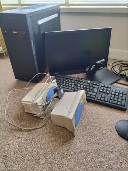 Photo of free Computer bits monitor stand broken only (Walmley B76) #1