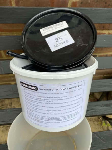 Photo of free Stormguard uPVC Door & Window Seal Black - New tub, 25m? (Hassocks BN6) #1