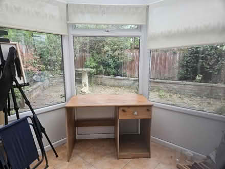Photo of free Wooden desk (Leicester LE2) #1