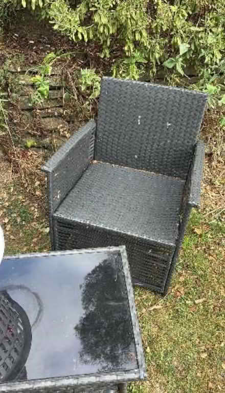 Photo of free Two garden chairs and table (Priest Weston SY15) #1