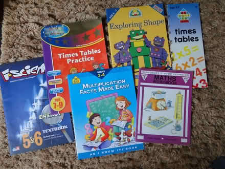 Photo of free Multiplication, times tables workbooks (Earls Barton NN6) #1