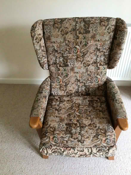 Photo of free Small Wingback chair (Frimley Ward GU16) #1
