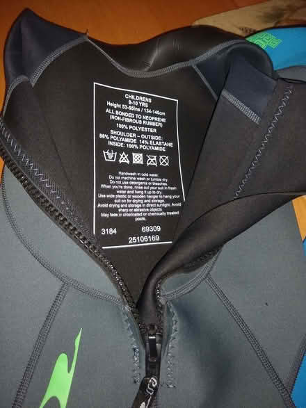 Photo of free Two wet suits (Edgmond TF10) #1