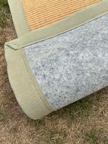 Photo of free Faded grey green sisal woven mat (Chichester PO19) #3