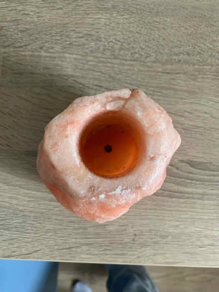Photo of free Himalayan salt rock candle holder (Hornsey N8) #1