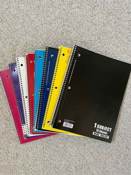 Photo of free Spiral notebooks (West Plano) #1