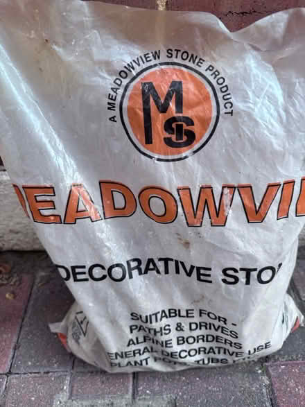 Photo of free Bag of decorative garden stones (KT3 New Malden) #3