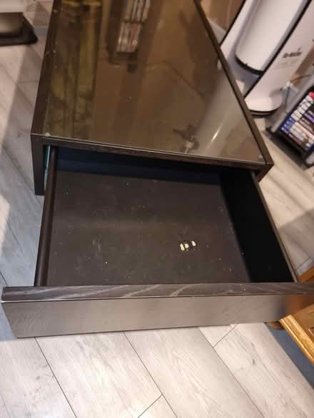 Photo of free Black glass top table (Greater Leys OX4) #4