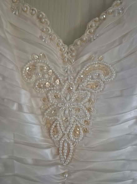 Photo of free Old wedding dress (Little Harrowden NN9) #2