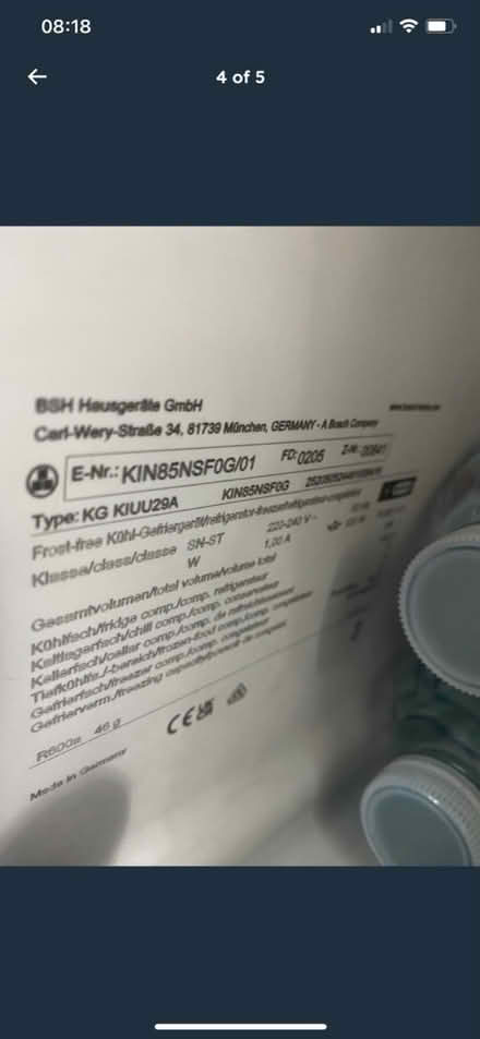 Photo of free Bosch Fridge Salad Drawer (Peel Hall Wythenshawe M22) #4