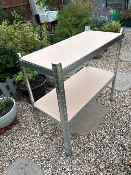 Photo of free Rack shelving, thin steel (CH62 bromborough) #2