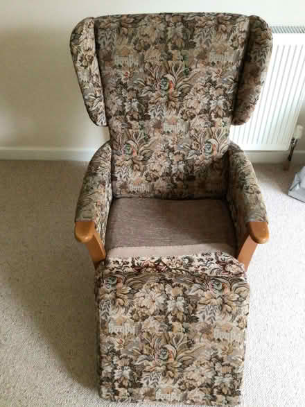 Photo of free Small Wingback chair (Frimley Ward GU16) #2