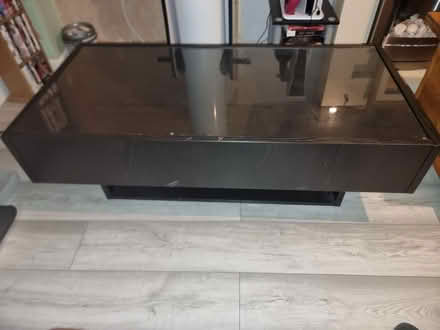 Photo of free Black glass top table (Greater Leys OX4) #1