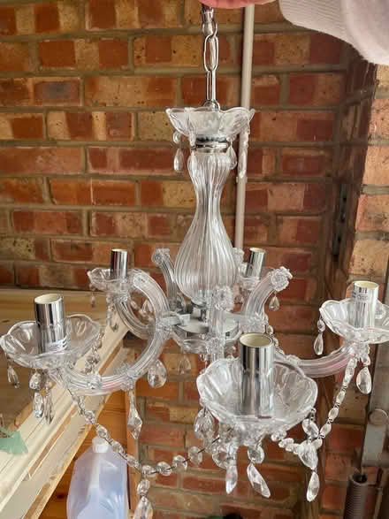 Photo of free 5 arm chandelier light (GL3, Brockworth) #1