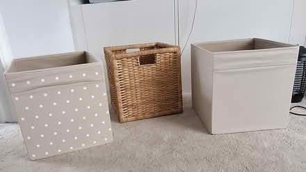 Photo of free Ikea Kallax storage boxes (Abbey Wood - SE2) #3