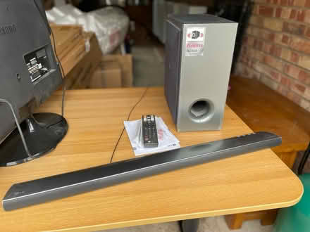 Photo of free LG sound bar and subwoofer (GL3, Brockworth) #1