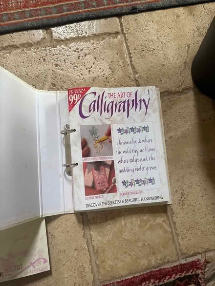 Photo of free Calligraphy magazines (Farnham Common SL2) #2
