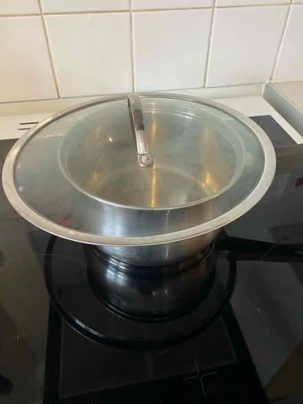 Photo of free Large Stock pot or frying pan lid (Jennett's Park RG12) #2