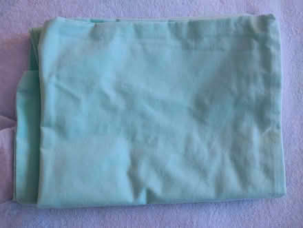 Photo of free 2x pillowcases - turquoise - polycotton (Baldock SG7) #1