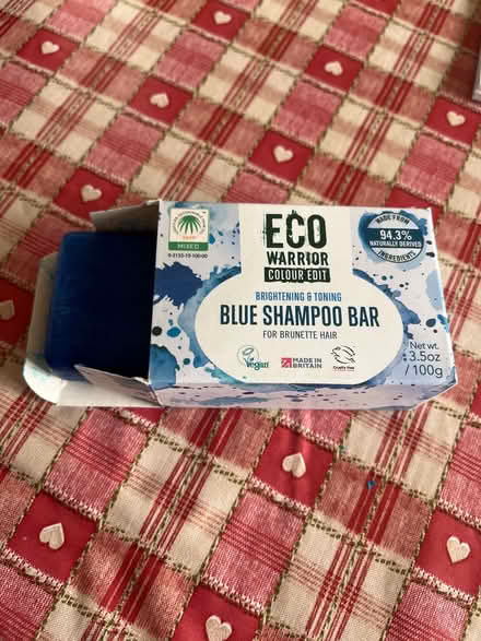 Photo of free Eco Warrior Blue Shampoo Bar (Prestbury GL52) #1