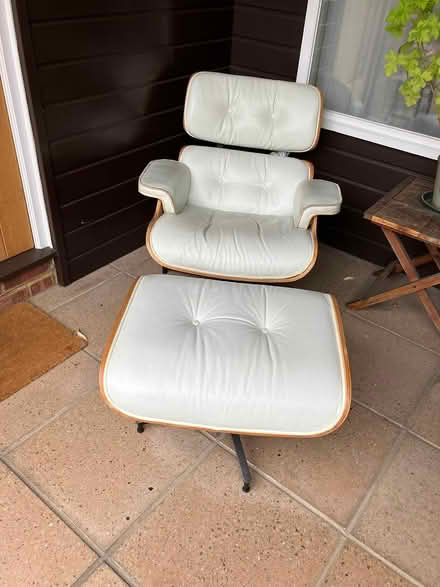 Photo of free Charles Eames armchair & footstool (24 Bolton Crescent SL4) #1