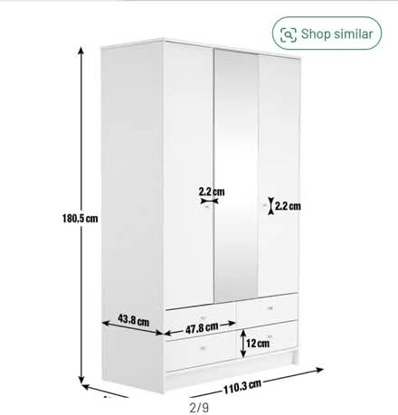 Photo of free Wardrobe Argos (IG5) #4