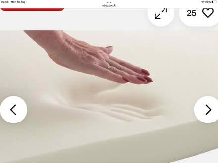 Photo of free Memory foam mattress topper (NE2 2SQ Jesmond) #2