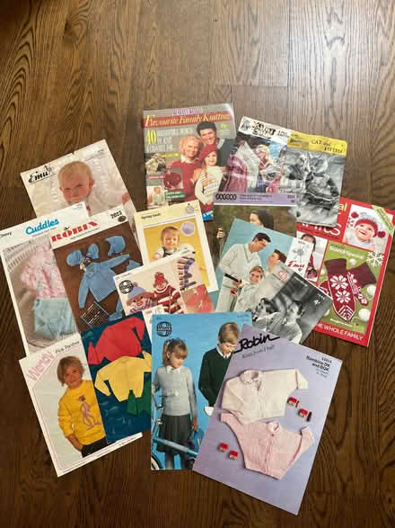 Photo of free Bundle of Vintage Knitting Patterns (Teddington TW11) #1