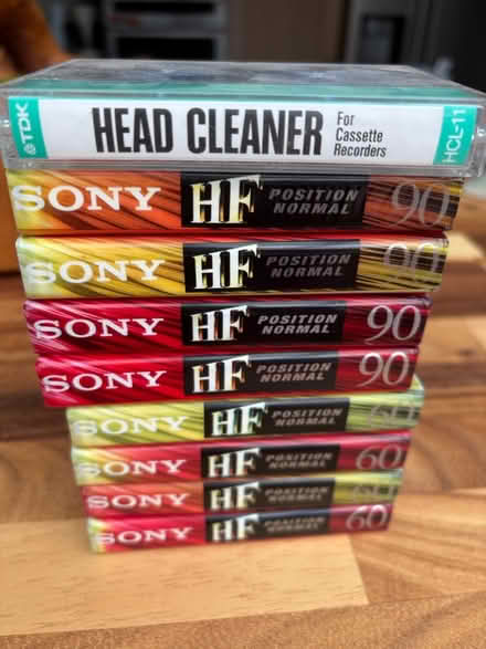 Photo of free Unopened cassettes (New inn NP4) #1
