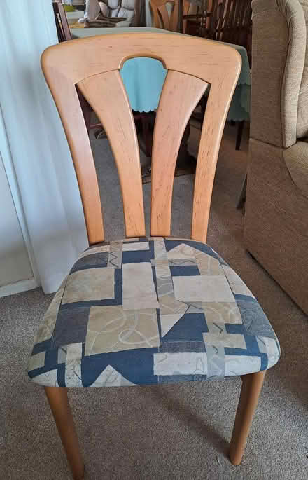Photo of free 6 dining chairs (Maldon CM9 6) #1