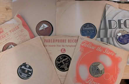 Photo of free 78s - 10" and 12" 78 rpm records (Clapton E5) #1